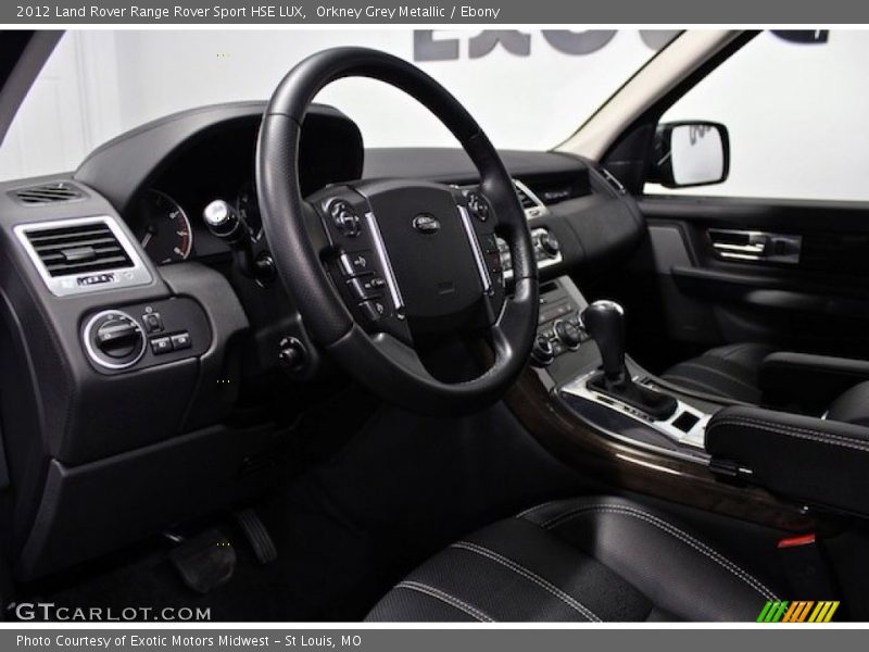 Ebony Interior - 2012 Range Rover Sport HSE LUX 