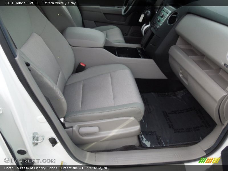 Taffeta White / Gray 2011 Honda Pilot EX