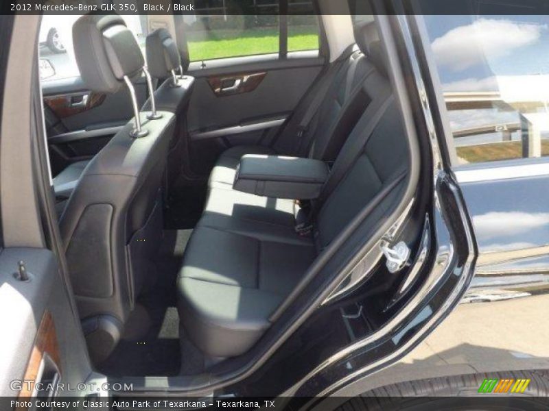 Black / Black 2012 Mercedes-Benz GLK 350