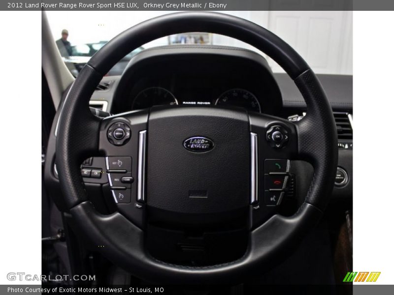  2012 Range Rover Sport HSE LUX Steering Wheel