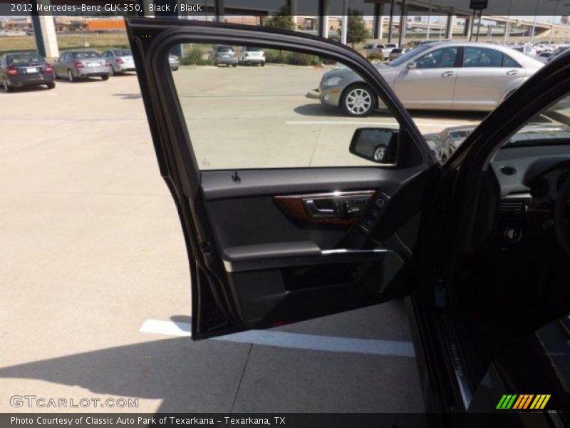 Black / Black 2012 Mercedes-Benz GLK 350