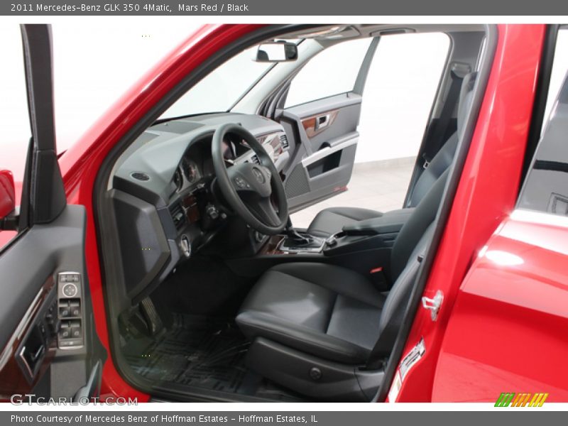 Mars Red / Black 2011 Mercedes-Benz GLK 350 4Matic