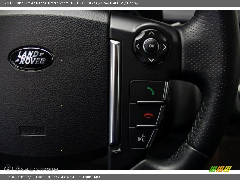 Controls of 2012 Range Rover Sport HSE LUX