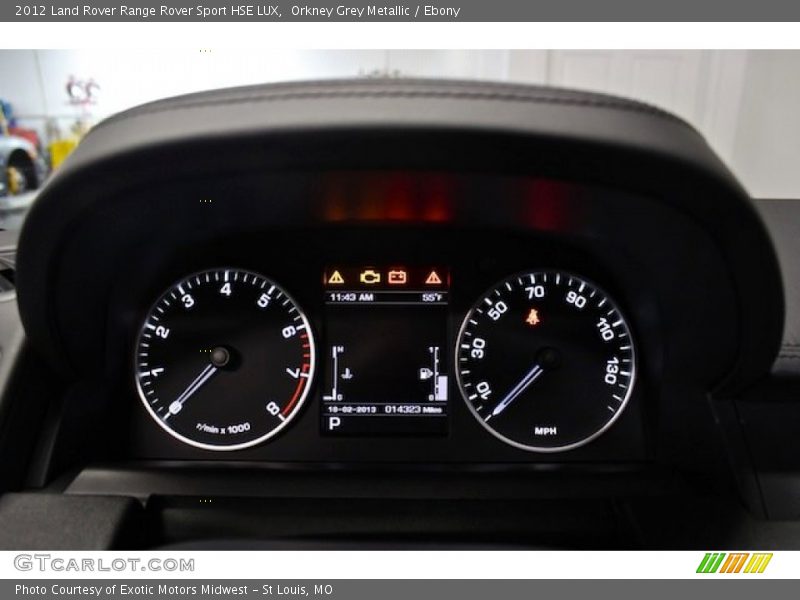  2012 Range Rover Sport HSE LUX HSE LUX Gauges