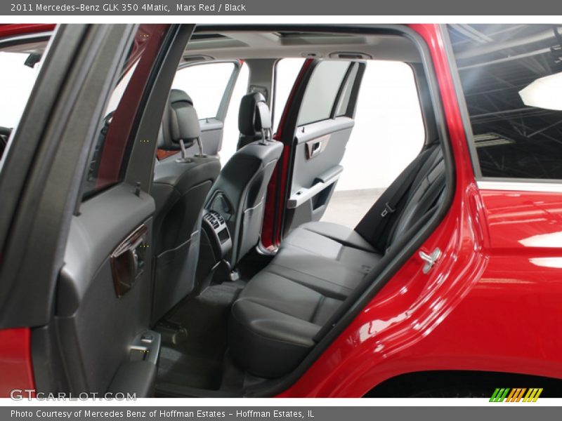 Mars Red / Black 2011 Mercedes-Benz GLK 350 4Matic