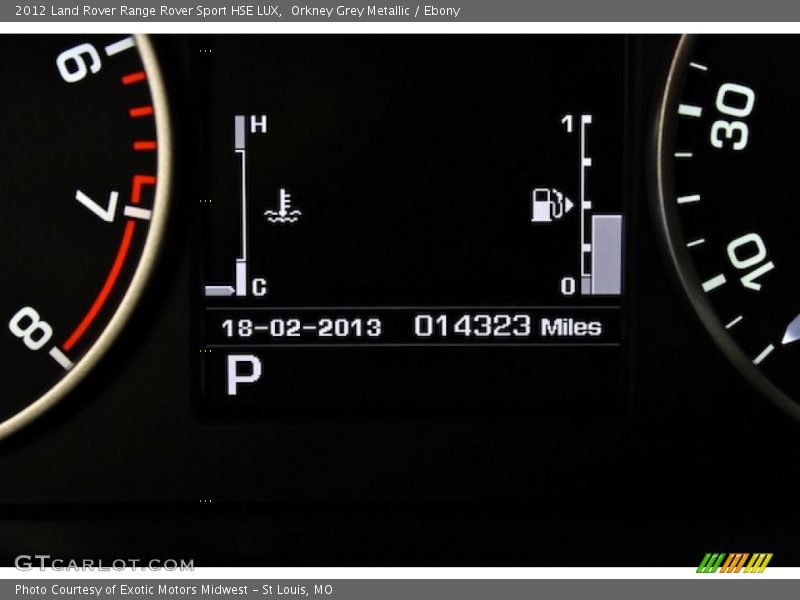 Orkney Grey Metallic / Ebony 2012 Land Rover Range Rover Sport HSE LUX