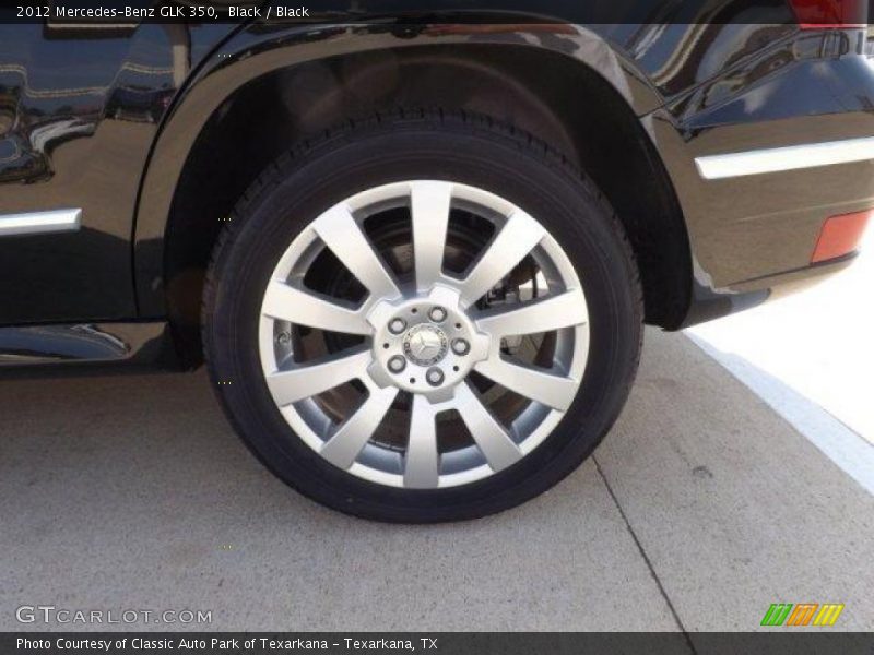 Black / Black 2012 Mercedes-Benz GLK 350