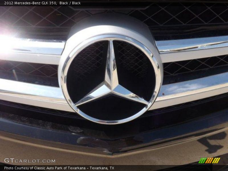 Black / Black 2012 Mercedes-Benz GLK 350