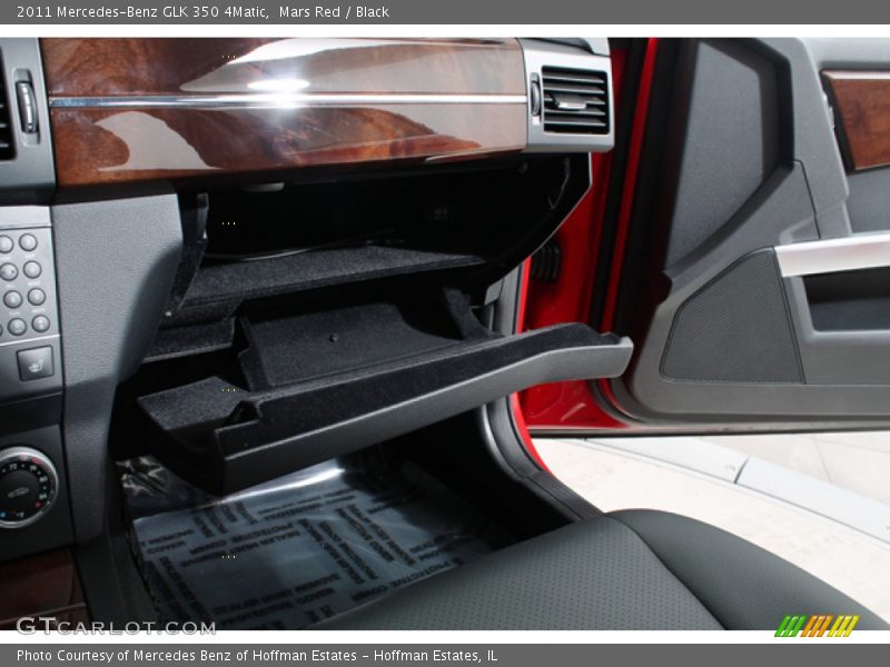 Mars Red / Black 2011 Mercedes-Benz GLK 350 4Matic