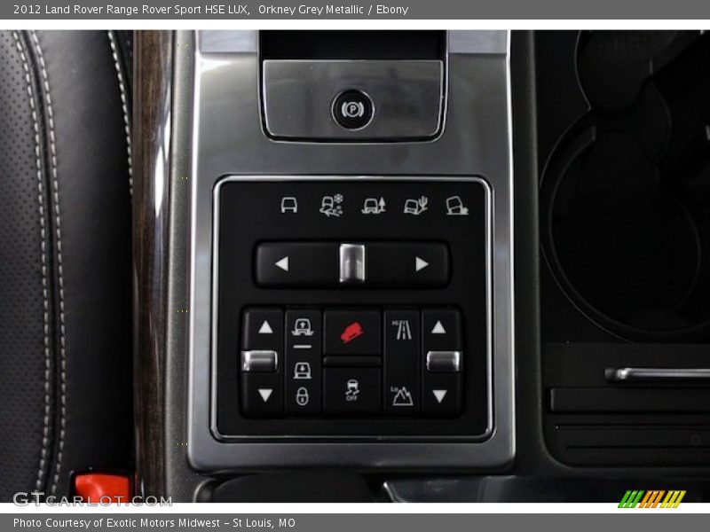 Controls of 2012 Range Rover Sport HSE LUX