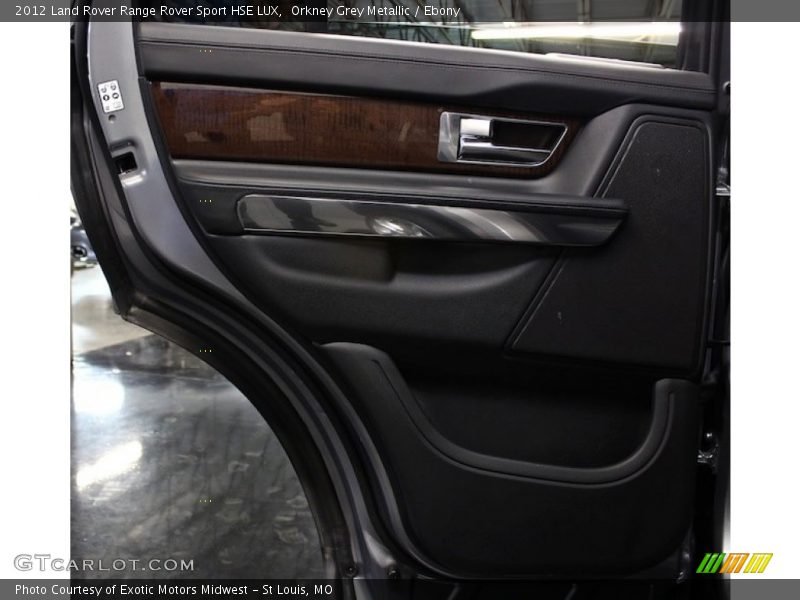 Orkney Grey Metallic / Ebony 2012 Land Rover Range Rover Sport HSE LUX