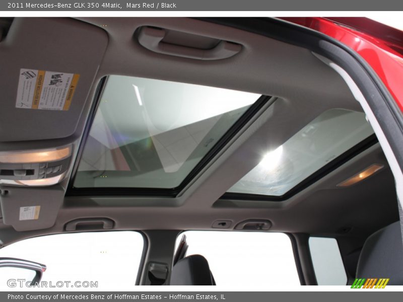 Mars Red / Black 2011 Mercedes-Benz GLK 350 4Matic