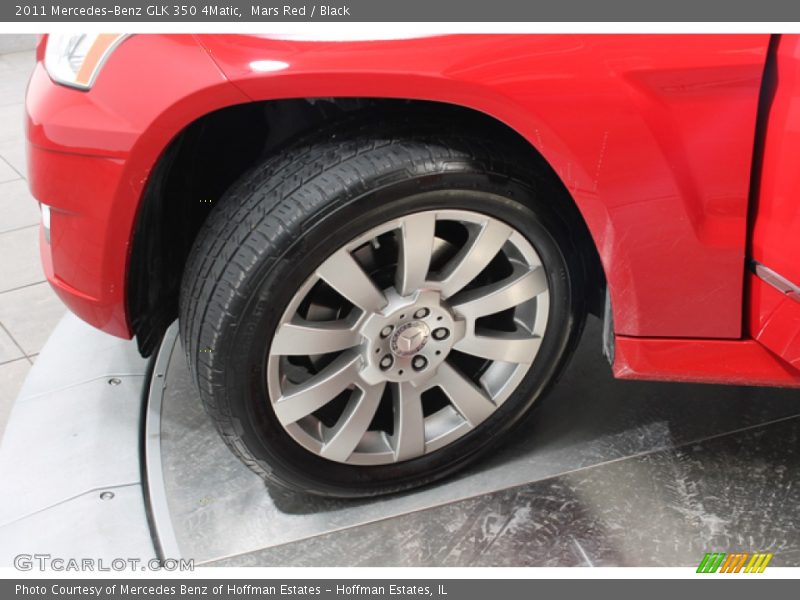 Mars Red / Black 2011 Mercedes-Benz GLK 350 4Matic