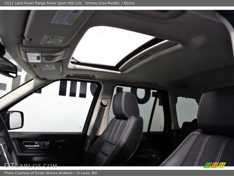 Orkney Grey Metallic / Ebony 2012 Land Rover Range Rover Sport HSE LUX
