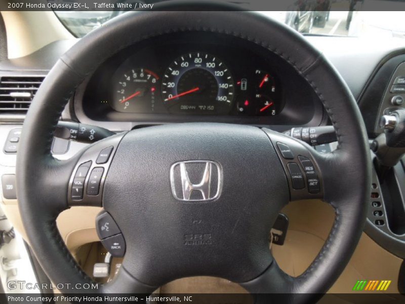 Taffeta White / Ivory 2007 Honda Odyssey EX-L