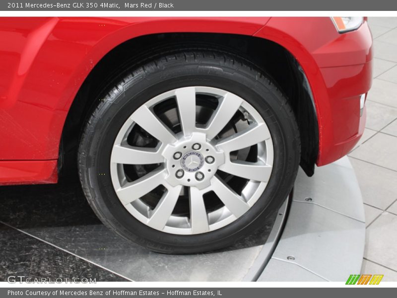 Mars Red / Black 2011 Mercedes-Benz GLK 350 4Matic