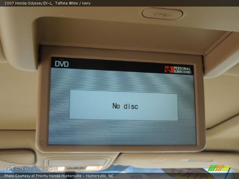 Entertainment System of 2007 Odyssey EX-L