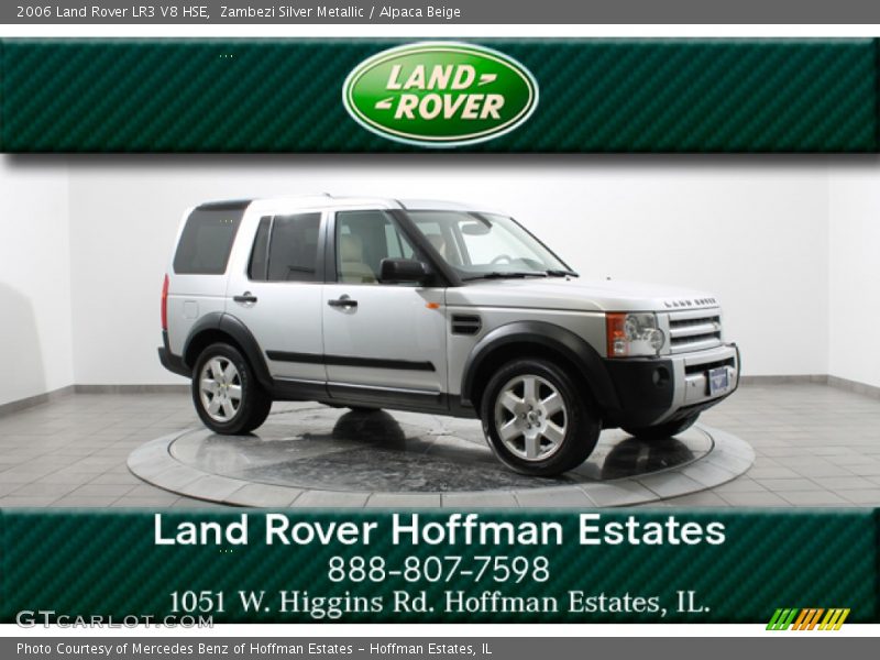 Zambezi Silver Metallic / Alpaca Beige 2006 Land Rover LR3 V8 HSE