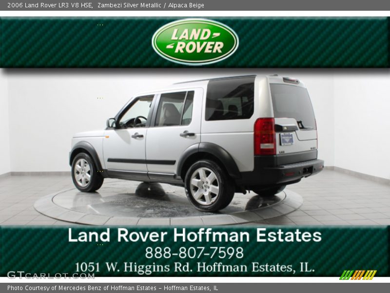 Zambezi Silver Metallic / Alpaca Beige 2006 Land Rover LR3 V8 HSE