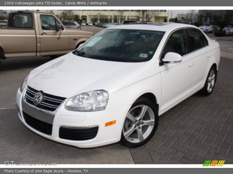 Front 3/4 View of 2009 Jetta TDI Sedan