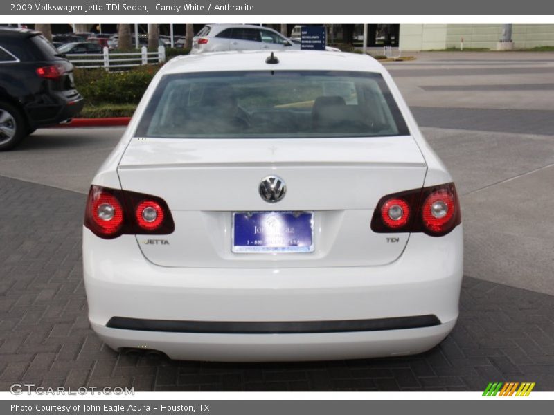 Candy White / Anthracite 2009 Volkswagen Jetta TDI Sedan