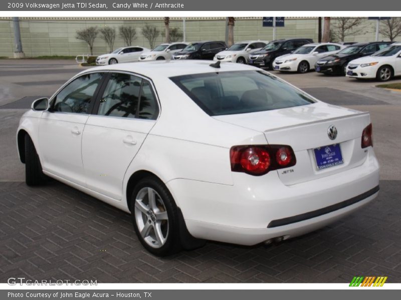 Candy White / Anthracite 2009 Volkswagen Jetta TDI Sedan