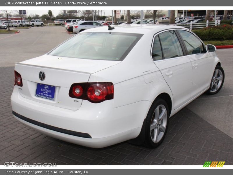 Candy White / Anthracite 2009 Volkswagen Jetta TDI Sedan