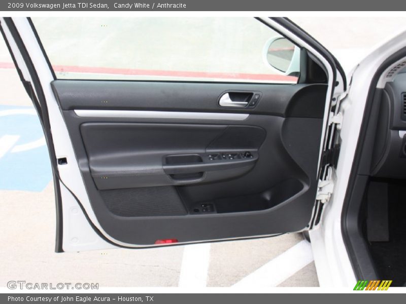 Door Panel of 2009 Jetta TDI Sedan