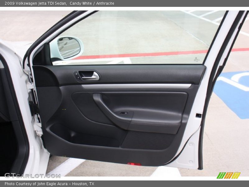 Door Panel of 2009 Jetta TDI Sedan
