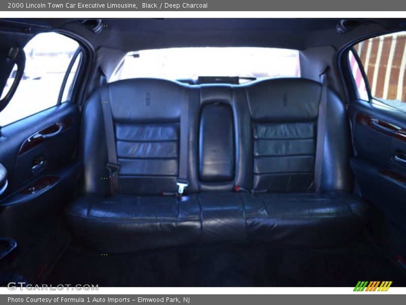 Black / Deep Charcoal 2000 Lincoln Town Car Executive Limousine