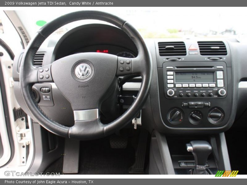 Dashboard of 2009 Jetta TDI Sedan