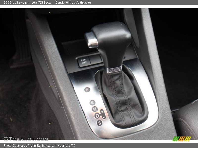  2009 Jetta TDI Sedan 6 Speed DSG Double-Clutch Automatic Shifter