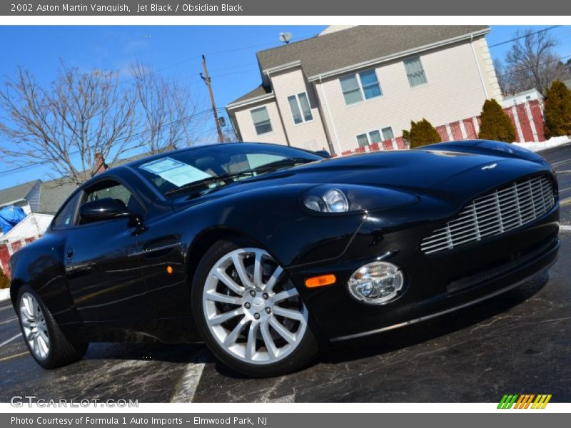 Front 3/4 View of 2002 Vanquish 