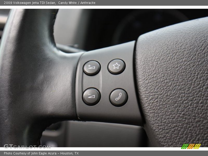 Controls of 2009 Jetta TDI Sedan