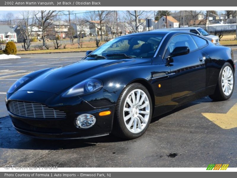 Front 3/4 View of 2002 Vanquish 