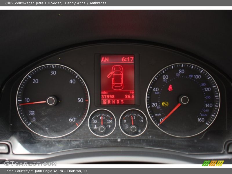  2009 Jetta TDI Sedan TDI Sedan Gauges