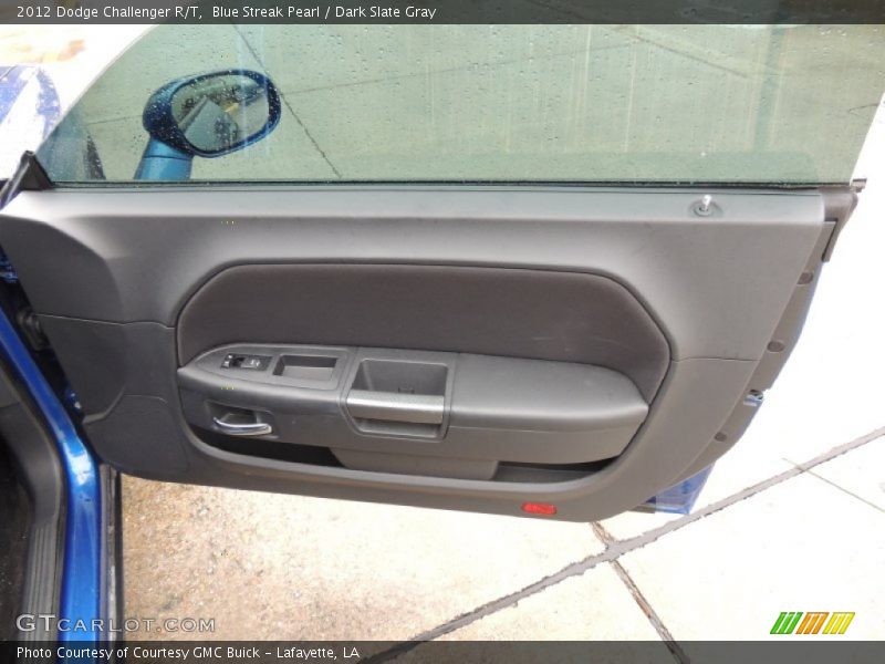 Blue Streak Pearl / Dark Slate Gray 2012 Dodge Challenger R/T