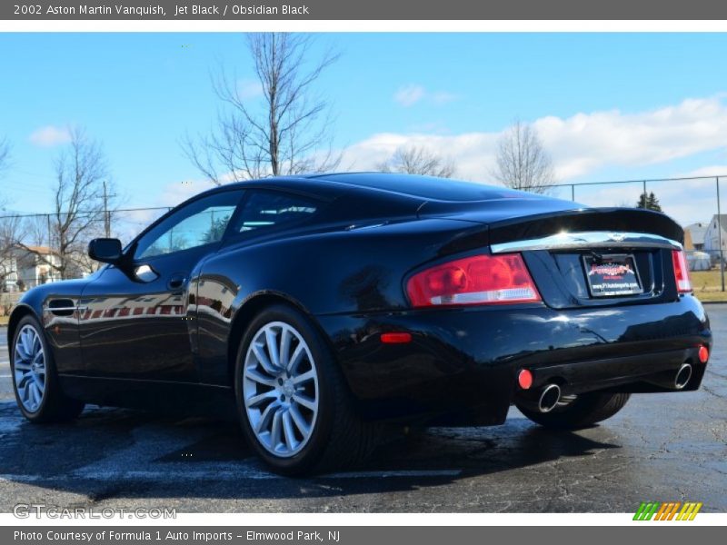Jet Black / Obsidian Black 2002 Aston Martin Vanquish
