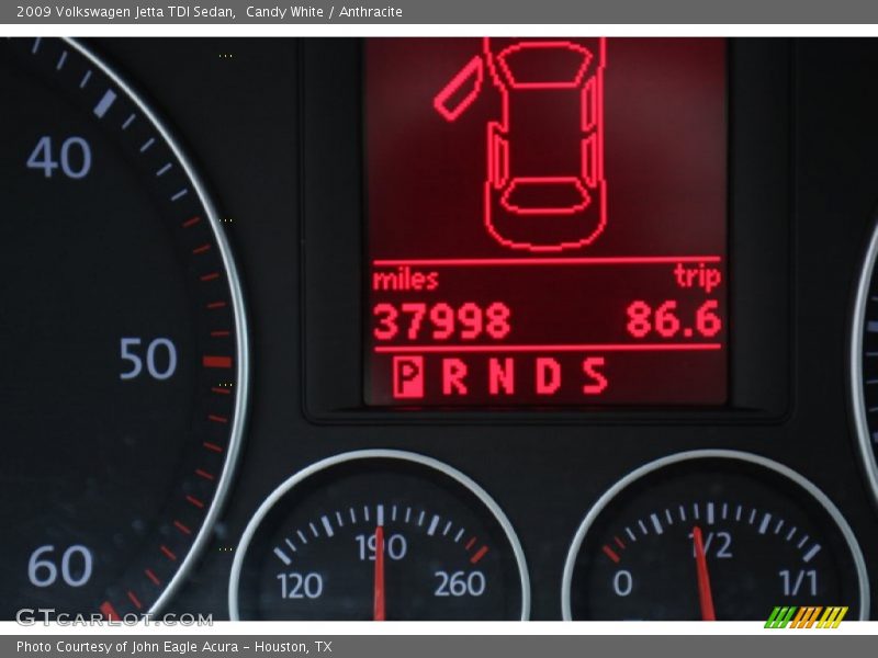 Candy White / Anthracite 2009 Volkswagen Jetta TDI Sedan