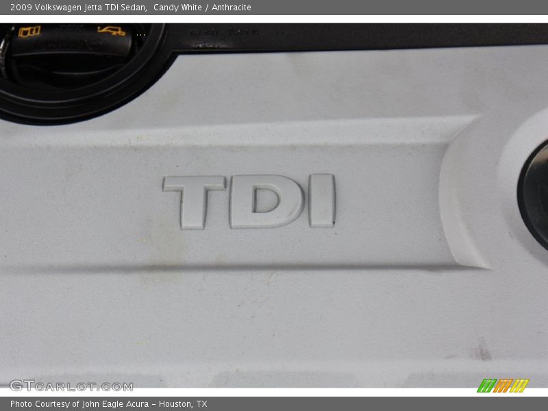 Candy White / Anthracite 2009 Volkswagen Jetta TDI Sedan