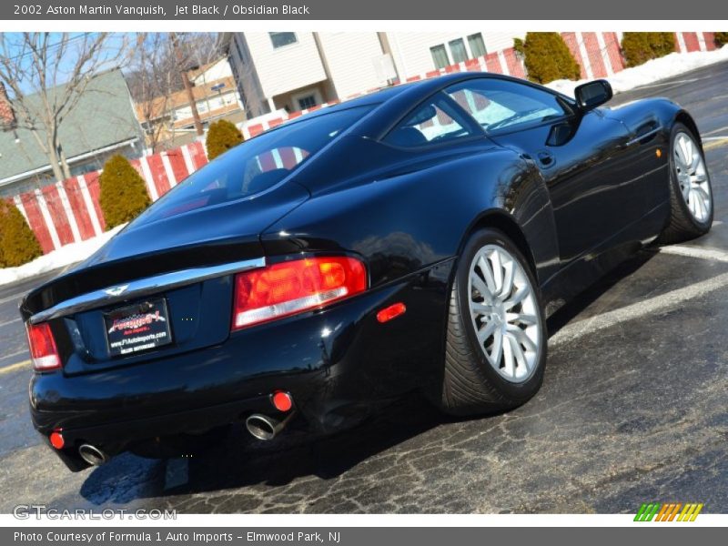 Jet Black / Obsidian Black 2002 Aston Martin Vanquish