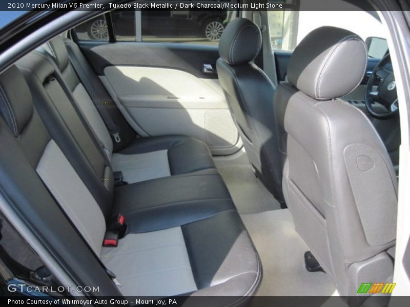 Tuxedo Black Metallic / Dark Charcoal/Medium Light Stone 2010 Mercury Milan V6 Premier
