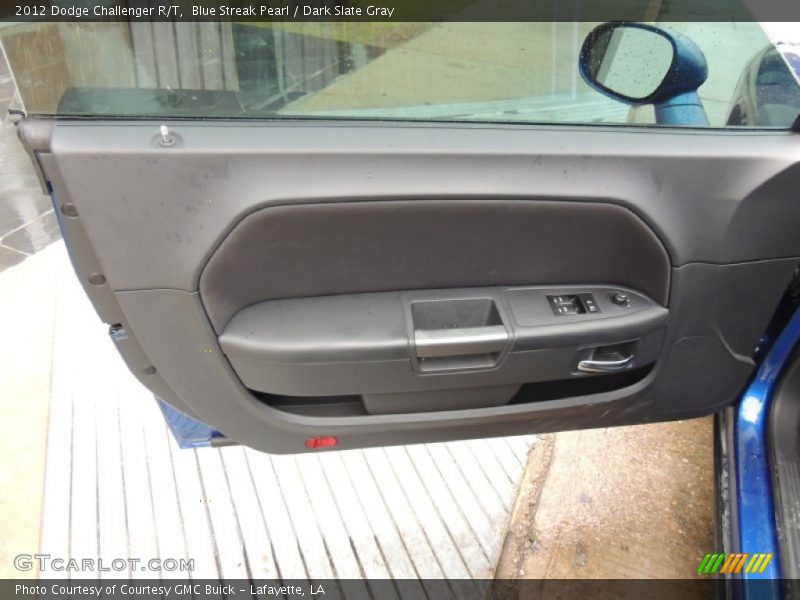 Blue Streak Pearl / Dark Slate Gray 2012 Dodge Challenger R/T