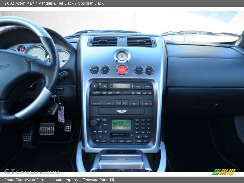 Controls of 2002 Vanquish 