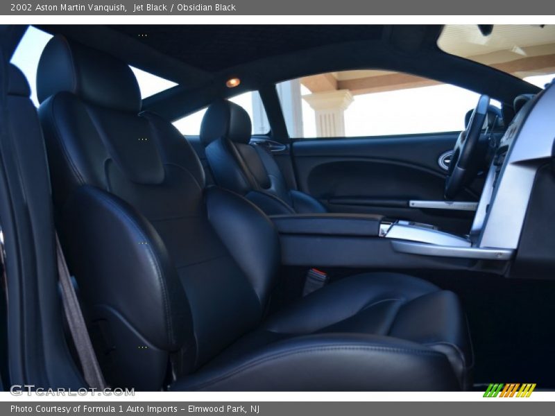 Jet Black / Obsidian Black 2002 Aston Martin Vanquish
