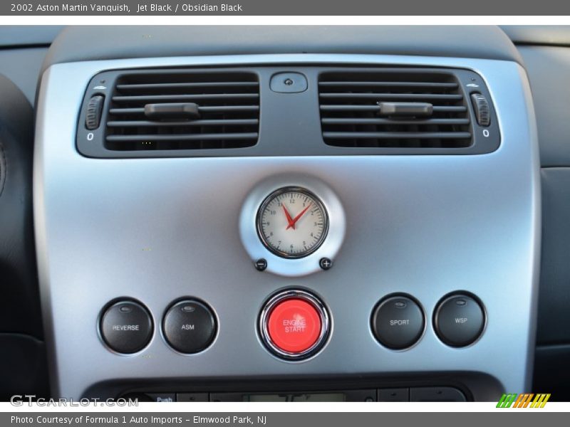 Controls of 2002 Vanquish 