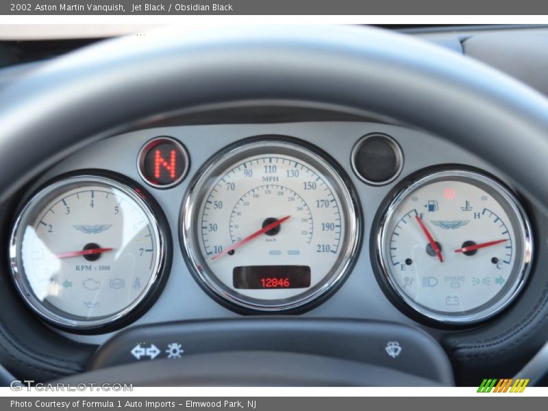  2002 Vanquish   Gauges