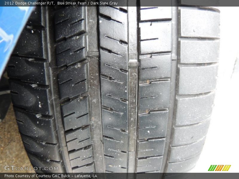Blue Streak Pearl / Dark Slate Gray 2012 Dodge Challenger R/T