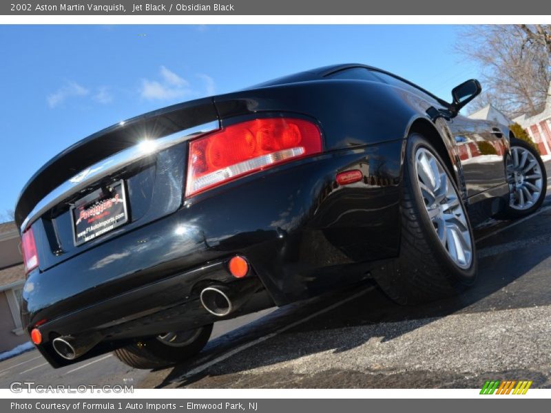 Jet Black / Obsidian Black 2002 Aston Martin Vanquish