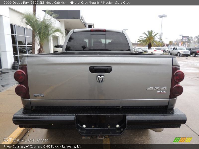Mineral Gray Metallic / Medium Slate Gray 2009 Dodge Ram 2500 SLT Mega Cab 4x4